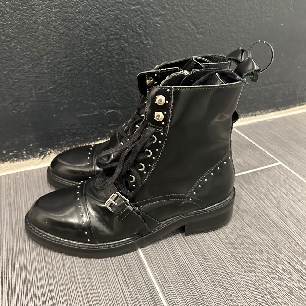 All Saints Leather Boots